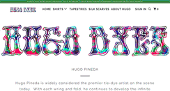 Desktop Screenshot of hugodyes.com