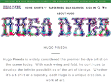 Tablet Screenshot of hugodyes.com